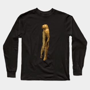 Lion Man Prehistoric Ivory Sculpture Statue Hohlenstein Long Sleeve T-Shirt